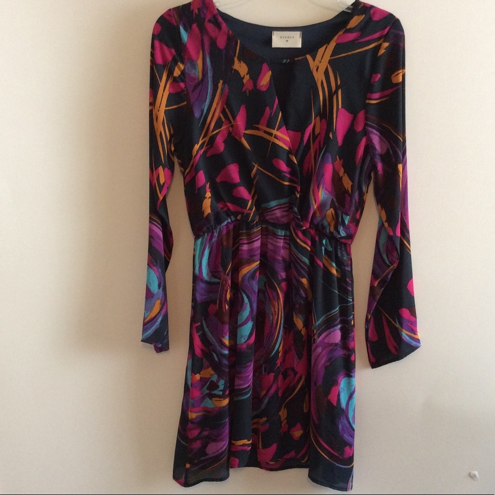 Everly Faux Wrap Dress